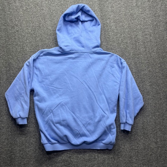 Nike Hoodie Womens Medium Blue FZ5579-494 Fleece Pullover Sweatshirt - Picture 10 of 16